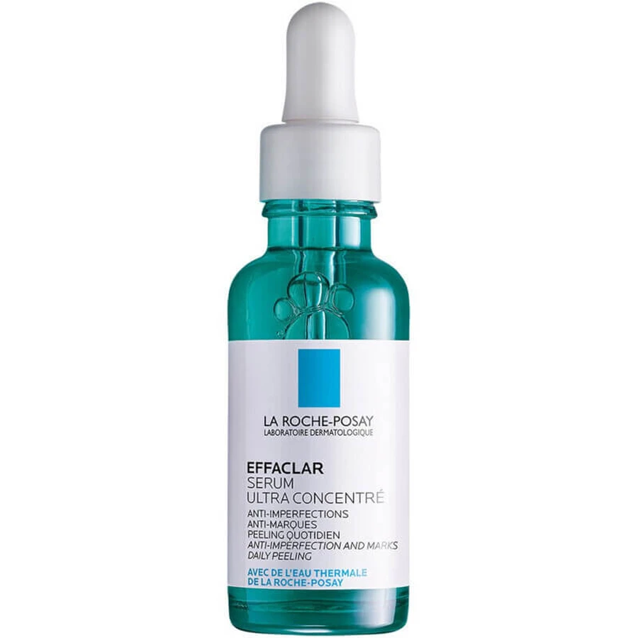 LA ROCHE POSAY Promo Effaclar Serum Ultra Geconcentreerd Serum Tegen Hardnekkige Smetten 30ml & Effaclar Gezichts Reinigingsgel 50ml