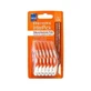 INTERMED Ergonomische InterPick InterPick Oranje Siliconenborstels Maat S/M 36 Stuks