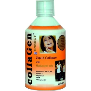 MEDICHROM Collageen Energie met Hyaluronzuur Drinkbaar Collageen met Hyaluron & Aardbeiensmaak 500ml