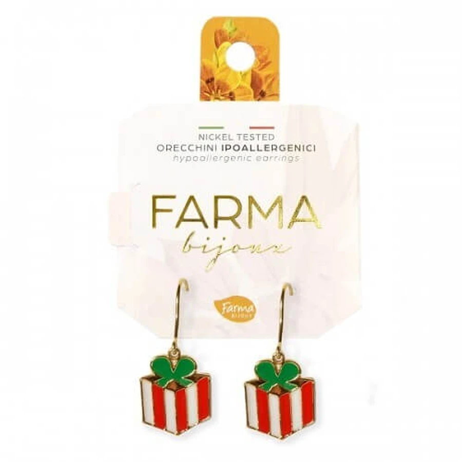 FARMA BIJOUX Orecchini ipoallergenici Regalo di Natale