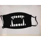 ROYALTY Black Fabric Mask With Activated Carbon Filter "Sharp Teeth"