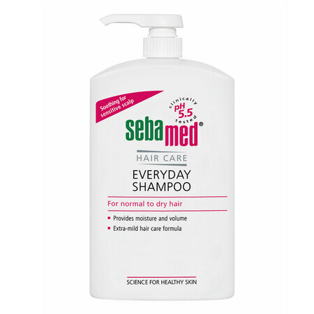 Dermatologisches Feuchtigkeitsshampoo für die tägliche Anwendung, 1000 ml, Sebamed