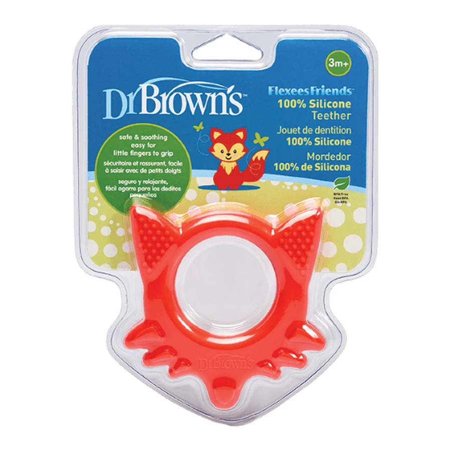 DR. BROWN'S Flexees Friends Scobitoare de dinți Fox TE 003