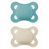 MAM Colcha De Silicona Original Sin Impresión Mate Para 2-6 Meses 2 Piezas [118SBc]
