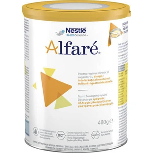 NESTLE Alfare Alimente dietetice pentru sugari cu simptome gastrointestinale datorate alergiilor și intoleranțelor alimentare, 400gr