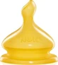 Tétine en latex NUK First Choice contre les coliques Taille 2 6m+ Large Large Hole x1