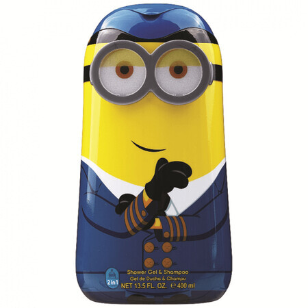 Kinderdouchegel en shampoo Minions, 400 ml, Air Val