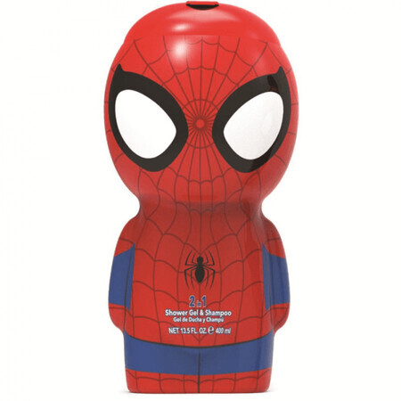 Kinder douchegel en shampoo Spiderman, 400 ml, Air Val