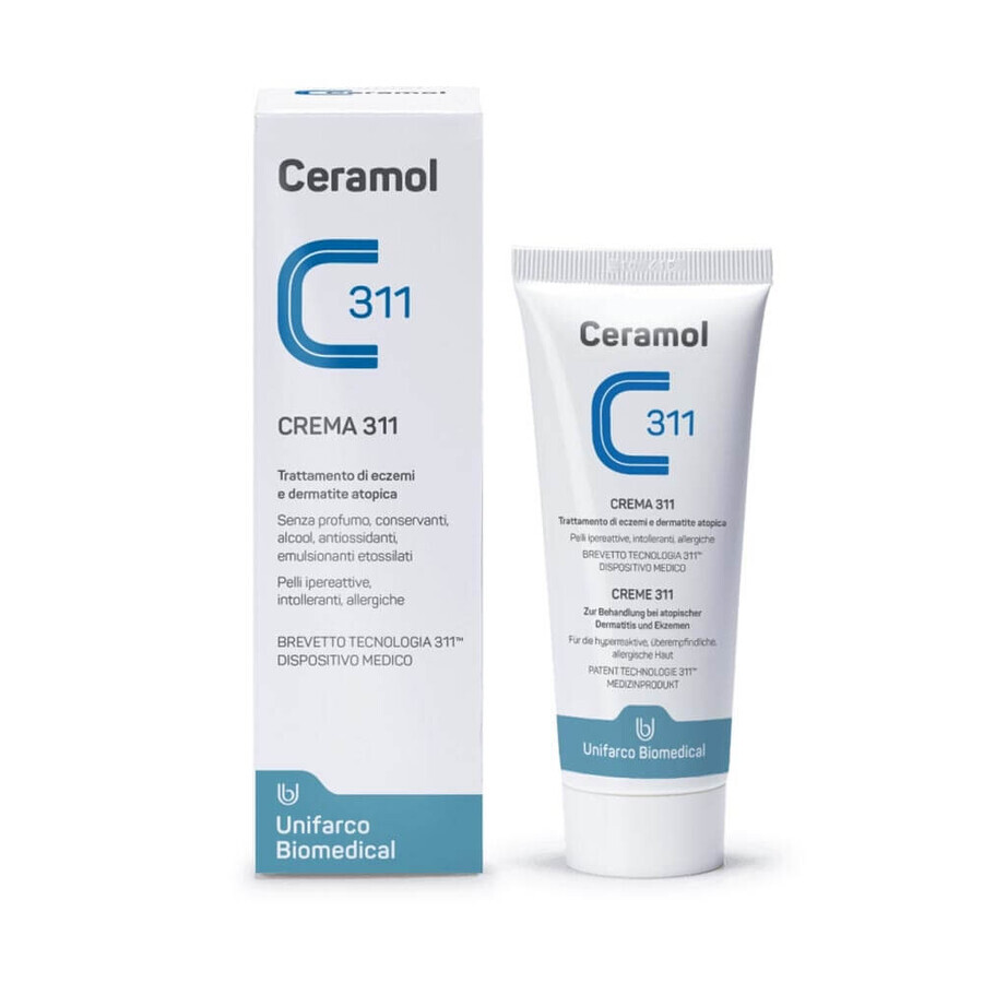 Dryness, dehydration and dermatitis treatment cream, 200 ml, Ceramol