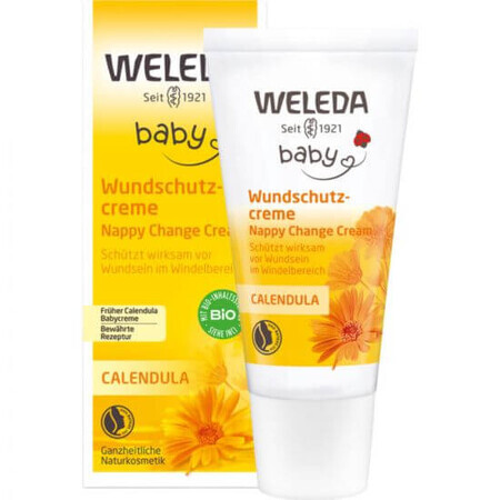 Crema cu galbenele pentru zona scutecului, 30 ml, Welleda