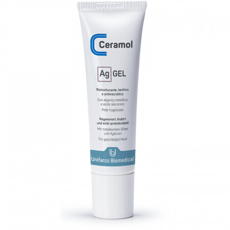 Gel reparador para pieles frágiles, 30 ml, Ceramol