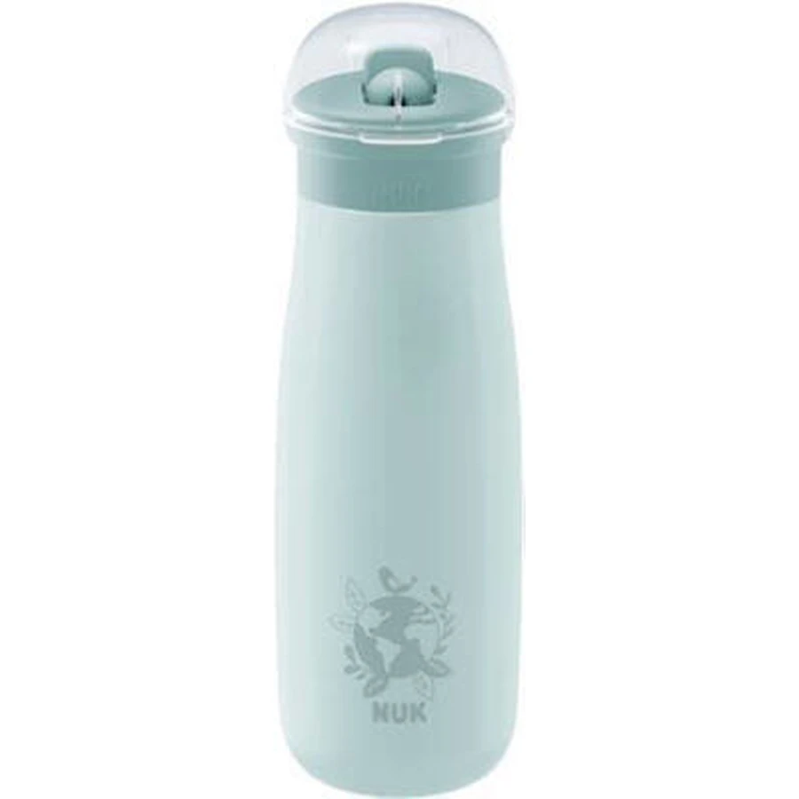 NUK Cupa Mini-Me Flip Cupa din oțel inoxidabil pentru 12+ luni, Velcro [10.225.328]
