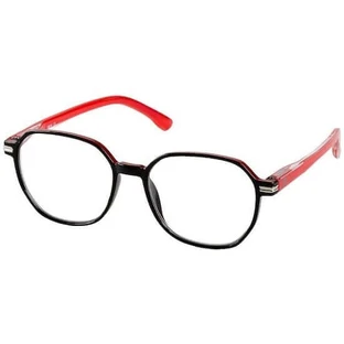 Okulary do prezbiopii EYELEAD E265 czerwono-czarny granit 1.50