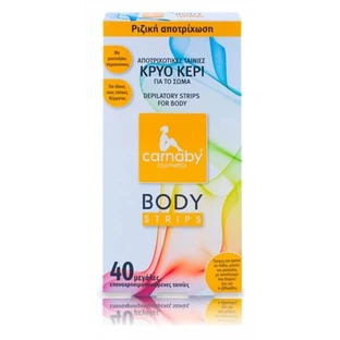 CARNABY Body Strips Benzile de ceară rece pentru corp x40