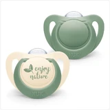 NUK For Nature Chupete de silicona 0-6m 2 Piezas 10.730.762 - Verde