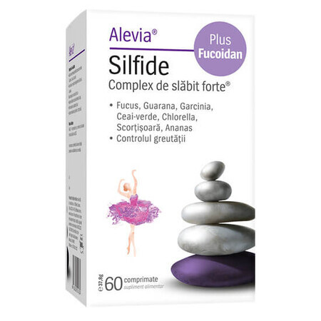 Silfide  Complejo adelgazante forte plus Fucoidan, 60 comprimidos, Alevia