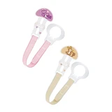 MAM Clip Set Cinta soporte chupete 2 piezas [312G]