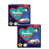 PAMPERS Pantaloni de noapte Pantaloni de noapte pentru copii No.6 15Kg+ 38 bucăți (2 pachete de 19 bucăți)
