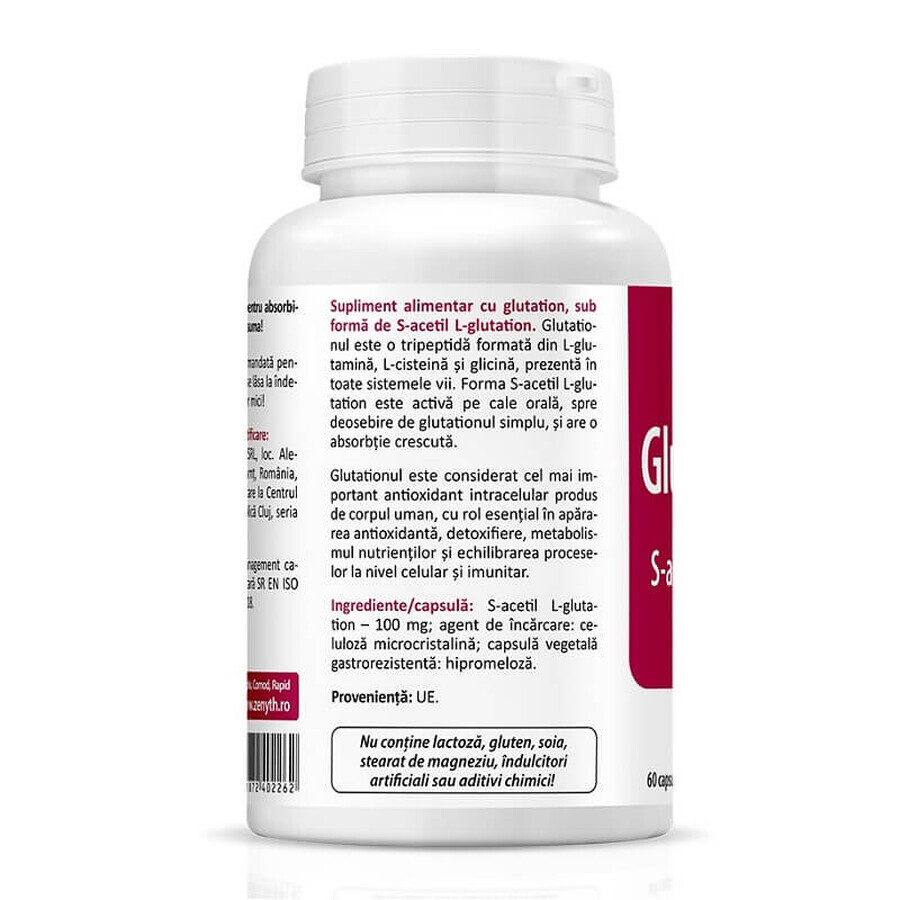 Glutathion, 60 capsules, Zenyth