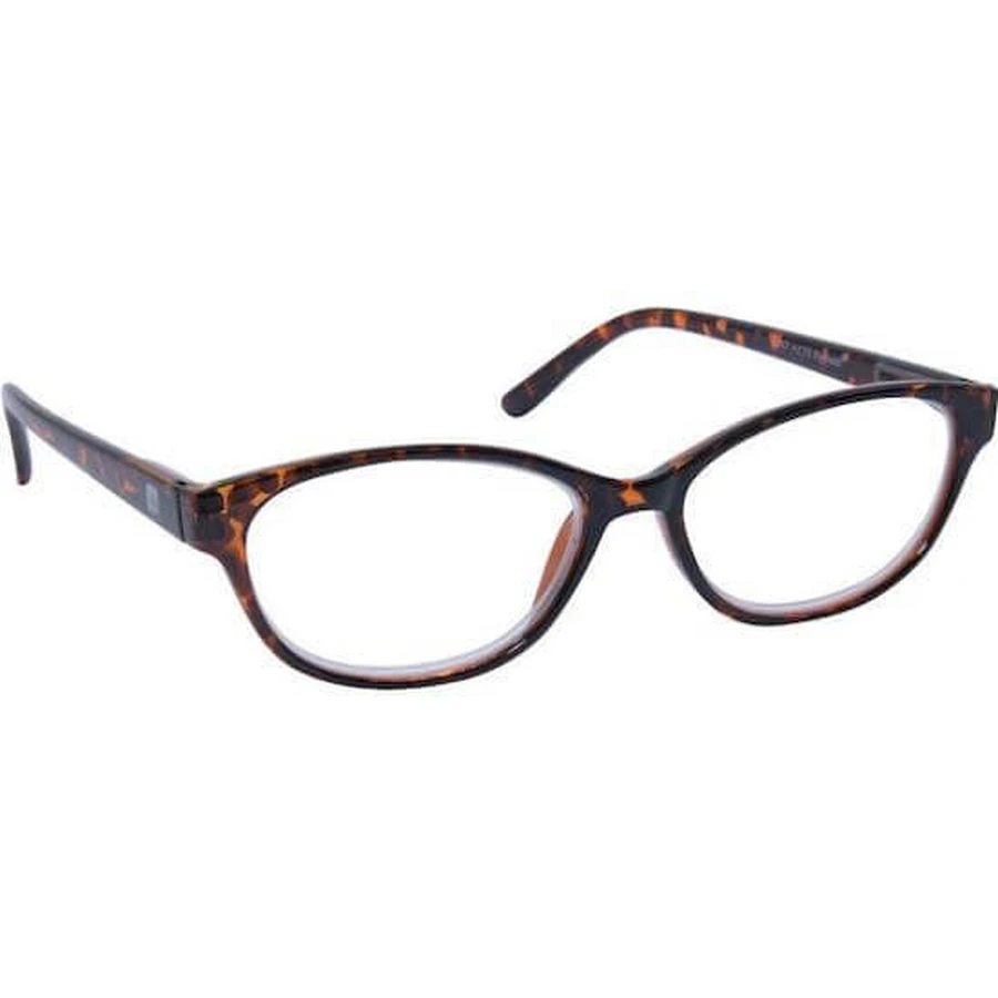 EYELEAD E247 Reading-Presbyopia Glasses Tarragon-Brown Red-Brown +2.75