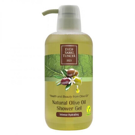 Gel de ducha con aceite de oliva natural, 600 ml, Eyup Sabri Tuncer