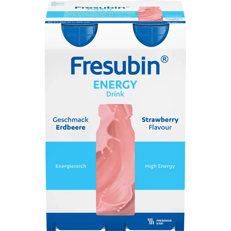 Fresubin Energy al gusto di fragola, 24 x 200 ml, Fresenius Kabi