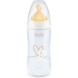 Biberón NUK First Choice Chupete Polipropileno Goma 0-6m 300ml En Varios Colores - Blanco