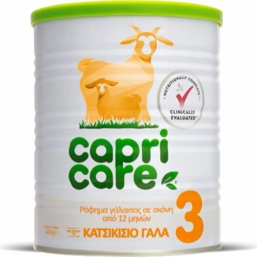 CAPRI CARE No3 Leche de cabra en polvo a partir de 12 meses 400g