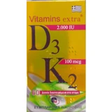 MEDICHROM D3 2000IU & K2 100MCG 60 Comprimidos Orales