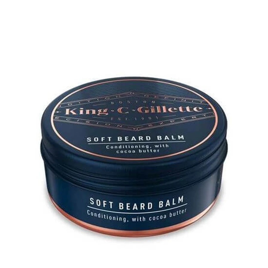 Gillette King C. Soft Beard Balm Baume à barbe pour hommes 100ml