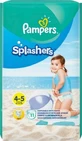 PAMPERS Pañales-Bañadores Para Nadar Seguro Splashers No.4-5 9-15Kgr 11 Piezas