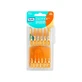 TEPE EasyPick Scobitoare elastică ranforsată dimensiune XS/S (portocaliu) x36 bucăți și cutie de călătorie