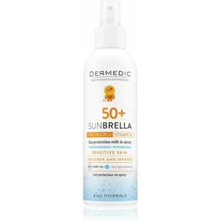 DERMEDIC Sunbrella SPF50 Spray solare impermeabile per bambini 150ml