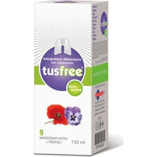 BIONAT Tusfree Kräutersirup zur Behandlung von trockenem & produktivem Husten und zur Stärkung des Immunsystems 150ml