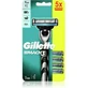 GILLETTE Mach3 Ersatzscherköpfe 5 Stück + Geschenk Rasiermaschinengriff Mach3 1 Stück