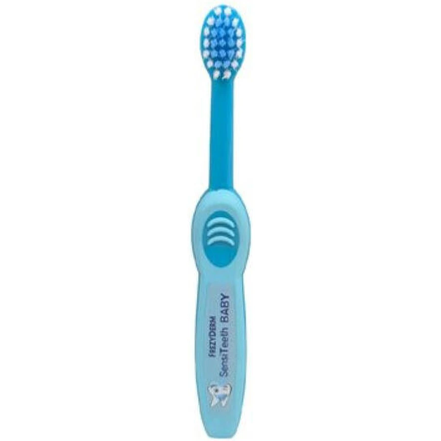 FREZYDERM SensiTeeth Baby Toothbrush Soft Light Blue Brosse à dents souple pour bébés 6-36m Light Blue