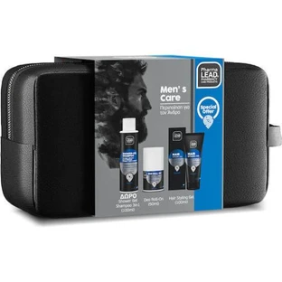 PHARMALEAD Promo Cura Uomo Blu Capelli e Corpo Uomo Gel Doccia Shampoo e Gel Doccia 100ml & Gel Styling Capelli Uomo 100ml & Deo Roll-on Uomo 50ml