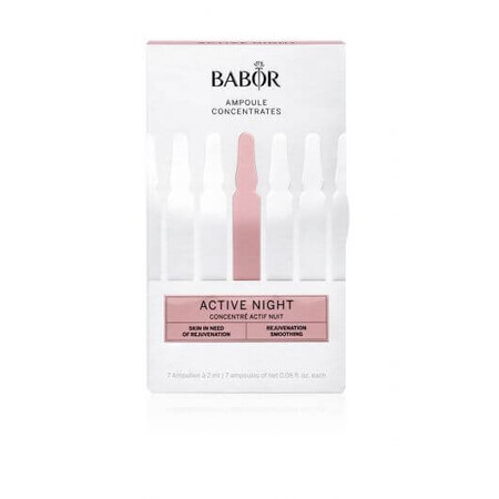 Ampoules Active Night à effet rajeunissant, 7 x 2 ml, Babor