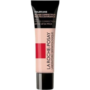 Toleriane Base de Maquillaje Fluida Correctora de Cobertura Total No.8 SPF25 Maquillaje de Muy Alta Cobertura 30ml