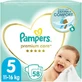 PAMPERS Premium Care No 5 dla 11-16kg 58 sztuk JUMBO+