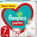 PAMPERS Maxi Pack Pantaloni Pantaloni No 7 17kg+ 32 Bucăți