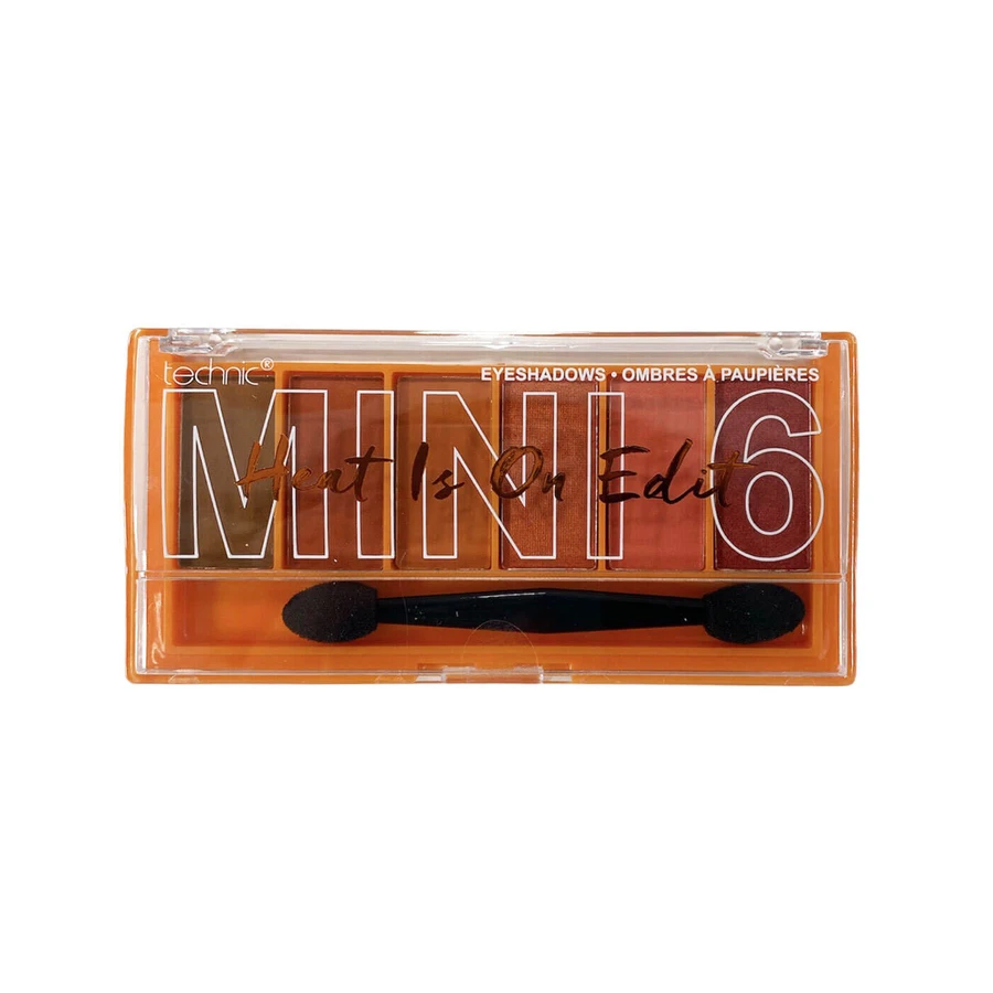 TECHNIC Paleta de sombras de ojos con pigmentos prensados en 6 tonos Marrakech