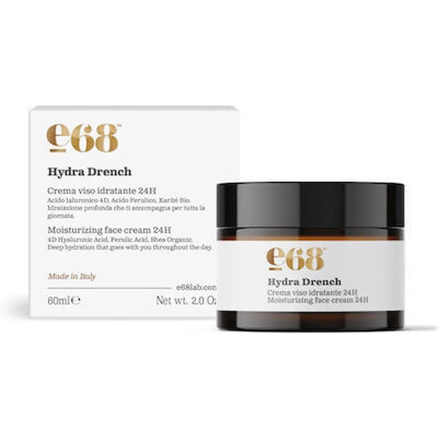 E68 Hydra Drench Moisturizing Face Cream 24H Moisturizing Face Cream 60ml