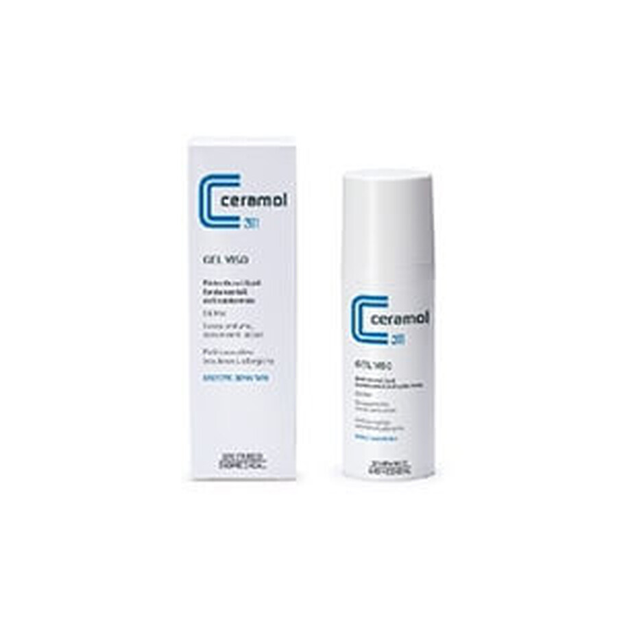 Gel facial hidratante, 50 ml, Ceramol