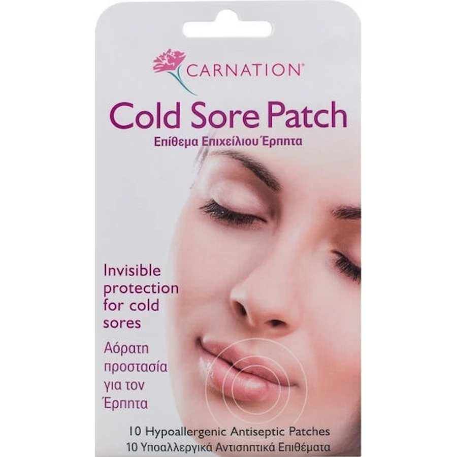 CARNATION Cold Sore Patch Sponge Patch 10 Pieces