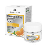 Crema hidratante antiarrugas 30+ Vitamina C Plus, 50 ml, Cosmetic Plant