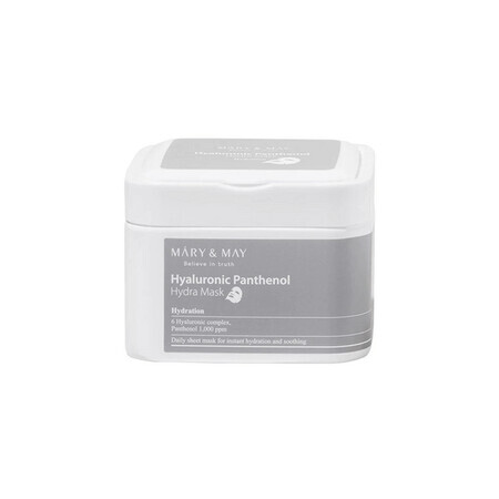 Hyaluronic Panthenol Hydra Tip Mask, 30 piezas, Mary and May