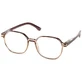 EYELEAD Presbyopie-Brille E263 Transparent-Rosa Granular 4.00