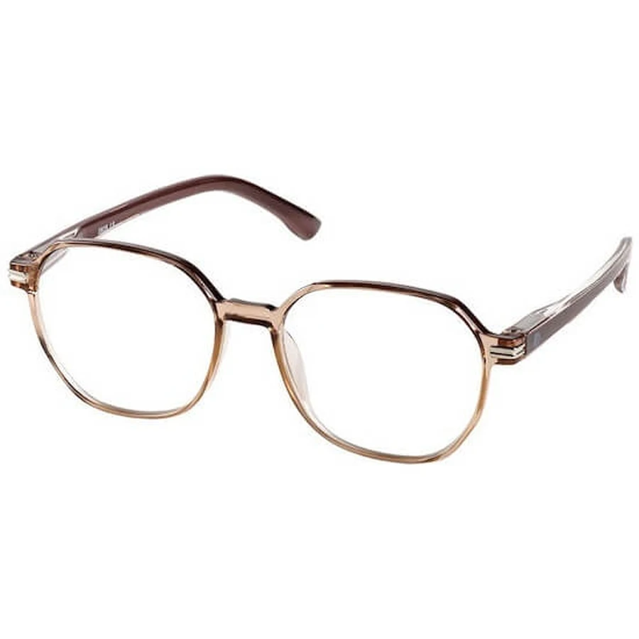 EYELEAD Presbyopie-Brille E263 Transparent-Rosa Granular 4.00