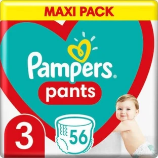 PAMPERS Baby Pants Pants No.3 6-11Kgr 56 Pieces Maxi Pack